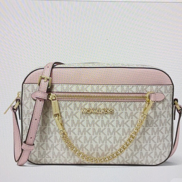 ✈️🌸✈️ MICHAEL KORS JET SET LARGE CROSSBODY ✈️🌸✈️NWT - Picture 14 of 16